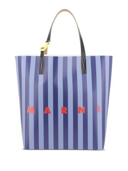 Marni: Сумка-шоппер в полоску 