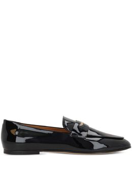 Tod's: Чёрные лоферы 
