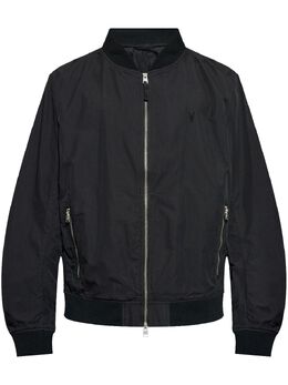 AllSaints: Чёрная куртка  Bassett