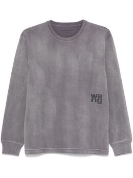 Alexander Wang: Футболка с длинным рукавом 