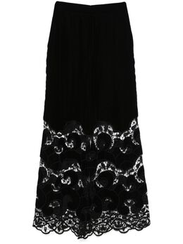 Elie Saab: Бархатные брюки 