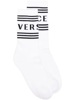 Versace: Белые носки 