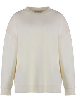 Max Mara: Белый свитер 