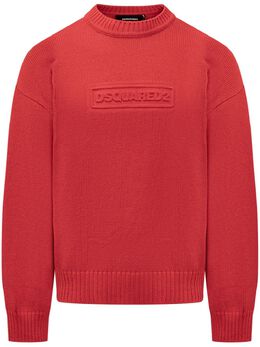 DSQUARED2: Красный свитер 