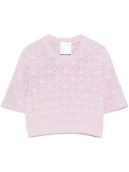 Givenchy: Трикотажный топ 