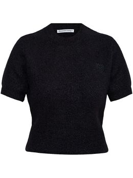 Alexander Wang: Чёрная футболка 