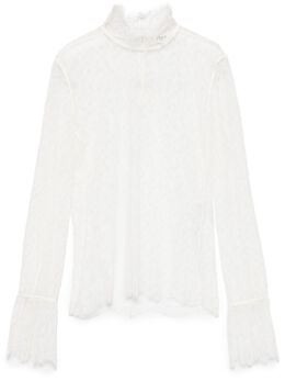 Chloé: Кружевная блуза 