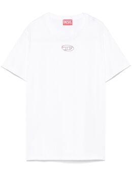 Diesel: Белая футболка 