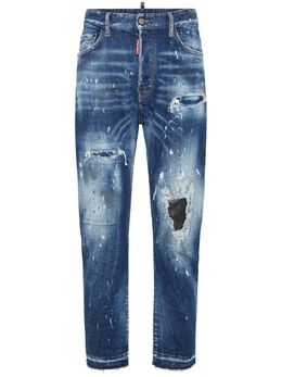DSQUARED2: Рваные джинсы 