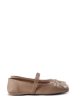 Marni: Розовые балетки 