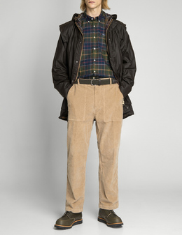 BARBOUR: Зелёная куртка 