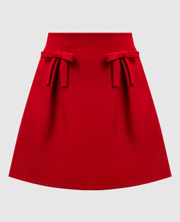 Valentino: Красная юбка 