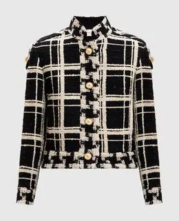 Valentino: Чёрный жакет 