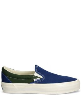 Vans: Голубые мокасины 