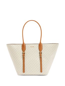 Michael Kors: Белая сумка-шоппер 