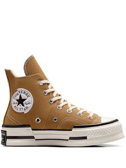 Converse: Коричневые кроссовки 