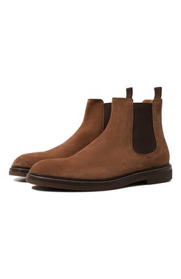 Brunello Cucinelli: Светлые ботинки 