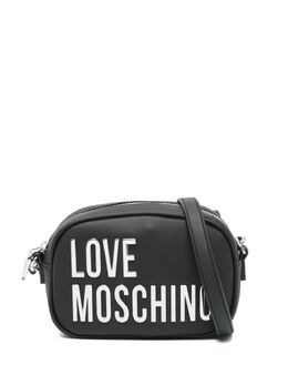Love Moschino: Чёрная сумка через плечо 