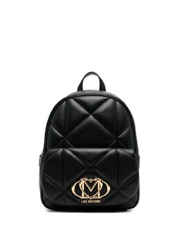 Love Moschino: Чёрный рюкзак 