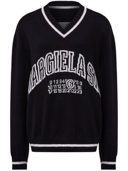 MM6 Maison Margiela: Трикотажный свитер 