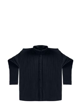 Homme Plissé Issey Miyake: Голубая рубашка 