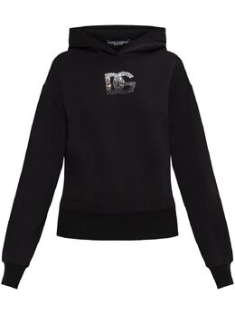 Dolce & Gabbana: Чёрная толстовка 