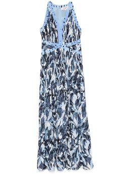 DVF Diane von Furstenberg: Голубое платье 