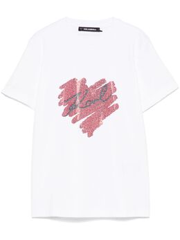 Karl Lagerfeld: Белая футболка 