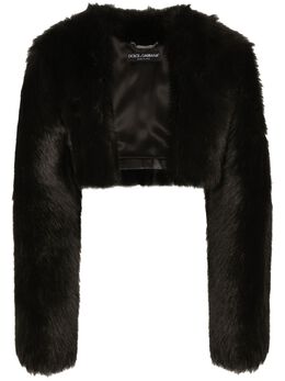 Dolce & Gabbana: Куртка на меху 