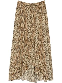 ISABEL MARANT: Бежевая юбка 