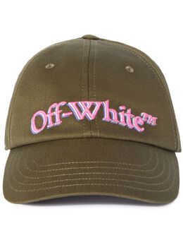 Off-White: Зелёная кепка  Bookish