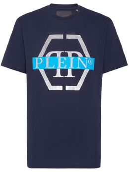 Philipp Plein: Футболка  PP с принтом