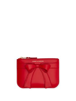 Comme Des Garçons Wallet: Красный кошелёк 