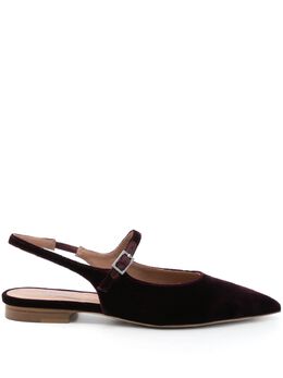 Malone Souliers: Красные балетки 