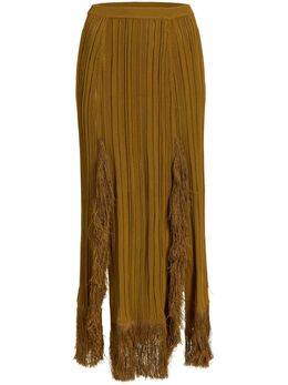 Proenza Schouler: Коричневая юбка 
