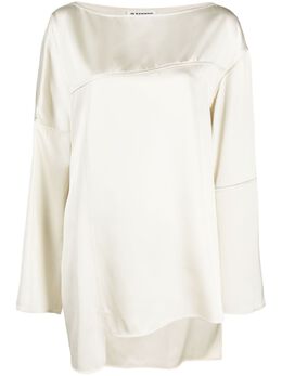 Jil Sander: Бежевая блуза 