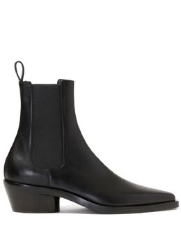 Proenza Schouler: Чёрные ботинки 
