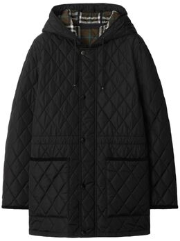Burberry: Стёганый пуховик 