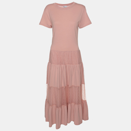 RED Valentino: Розовая футболка 