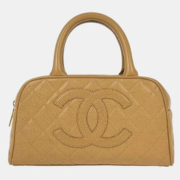 Chanel: Бежевая сумка 