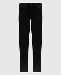 Saint Laurent: Чёрные джинсы 