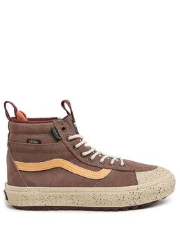 Vans: Коричневые кроссовки  Sk8-Hi