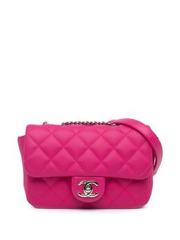 CHANEL Pre-Owned: Розовая сумка через плечо 