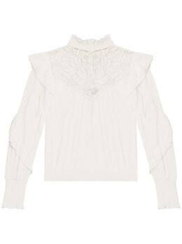 ISABEL MARANT: Белый топ 