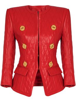 Balmain: Стёганые куртка 