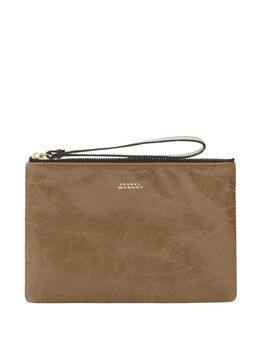 ISABEL MARANT: Коричневый клатч 