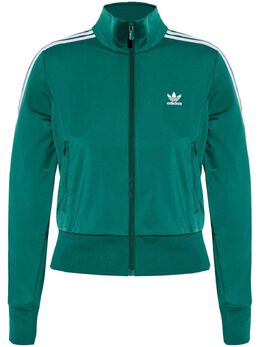 adidas: Зелёный свитшот 