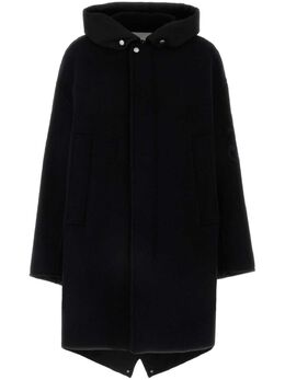 Jil Sander: Пуховик из шерсти 