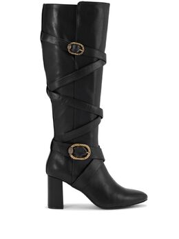 Kurt Geiger London: Чёрные ботинки 
