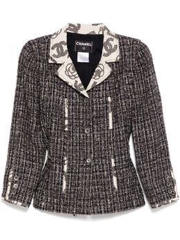 CHANEL Pre-Owned: Однобортная куртка 